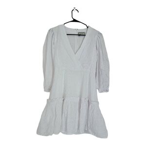 Garota White Lace Dress Size small